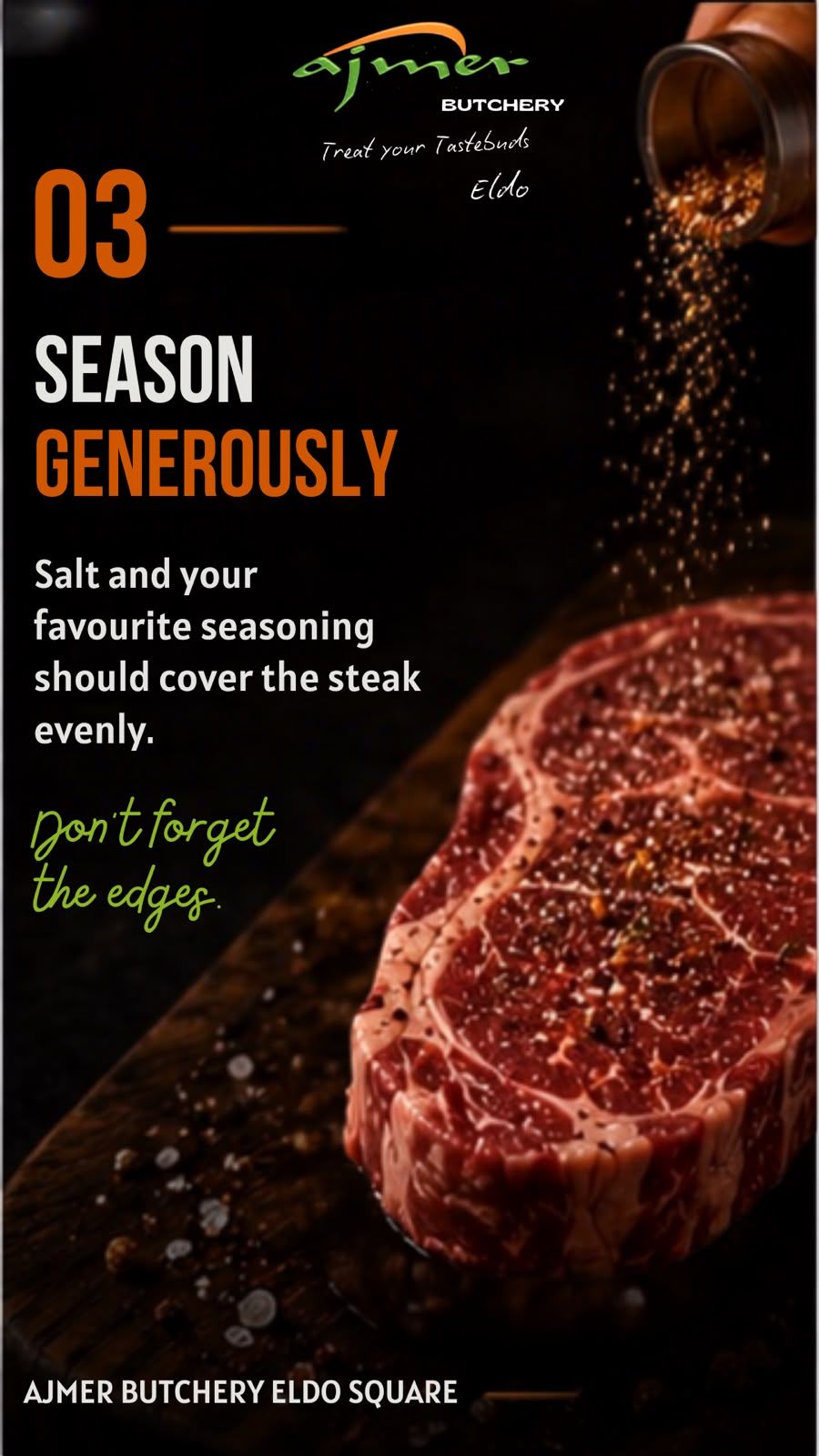 Tip 3: season generously