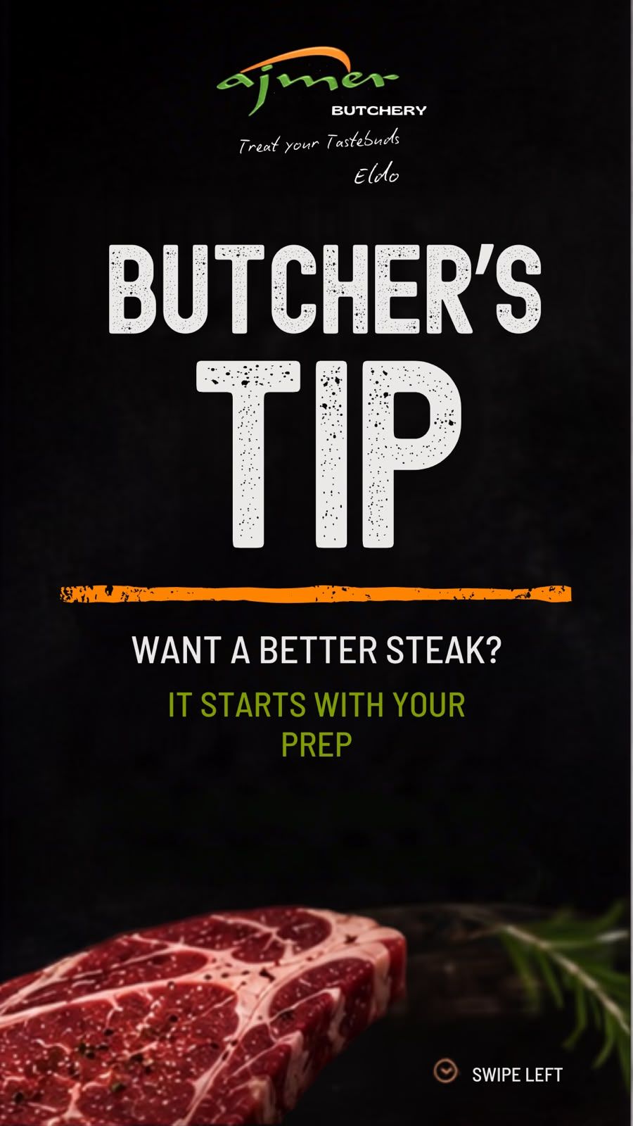 Butcher's tip cover slide