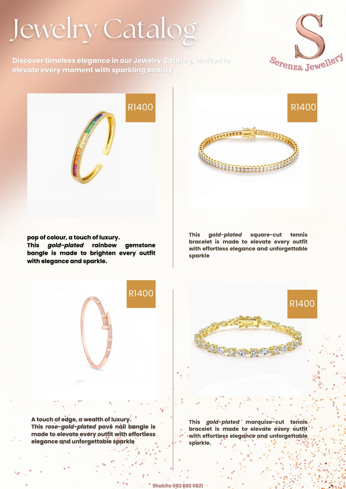 Catalogue page 4: bangles and bracelets