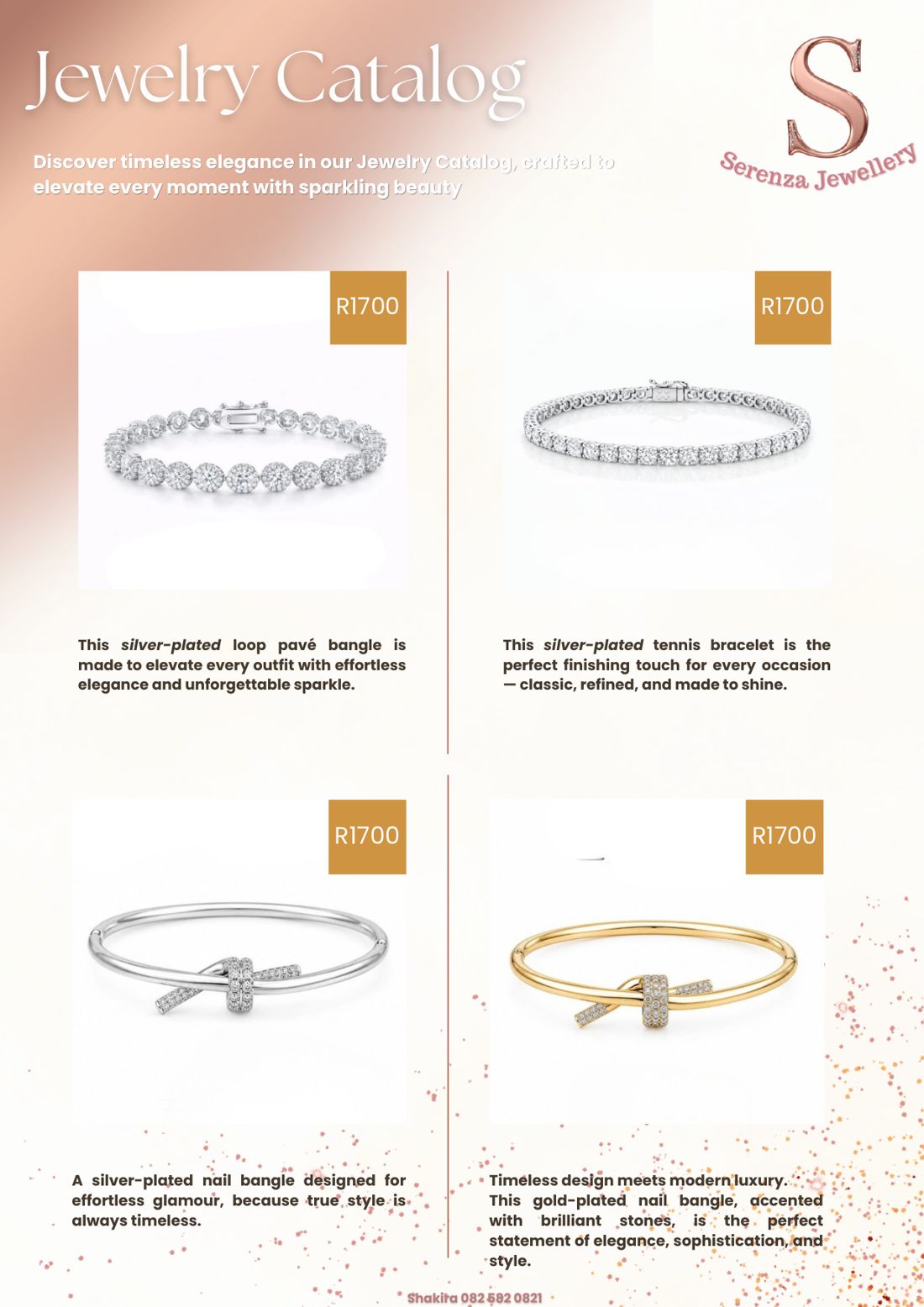 Catalogue page 6: bangles and bracelets