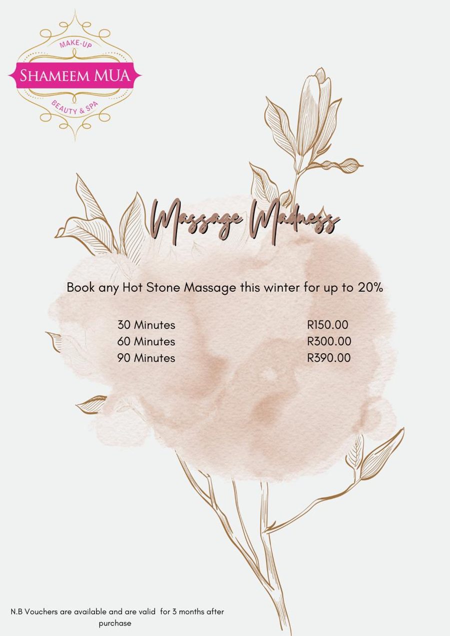 Massage Madness winter promotion