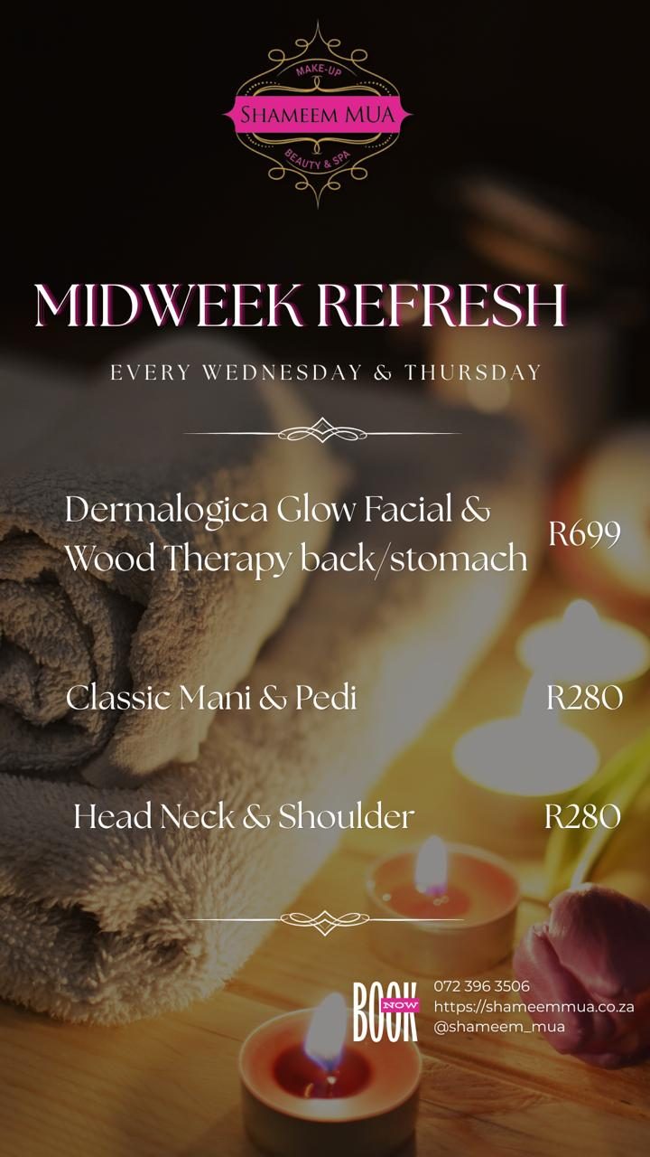 Midweek refresh specials